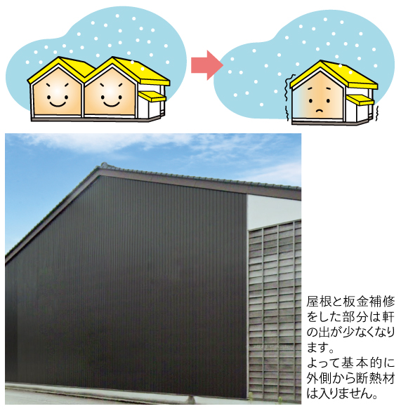 隣の家が無くなった時の断熱性