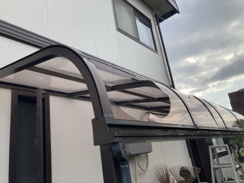 火災保険で修繕対応した例