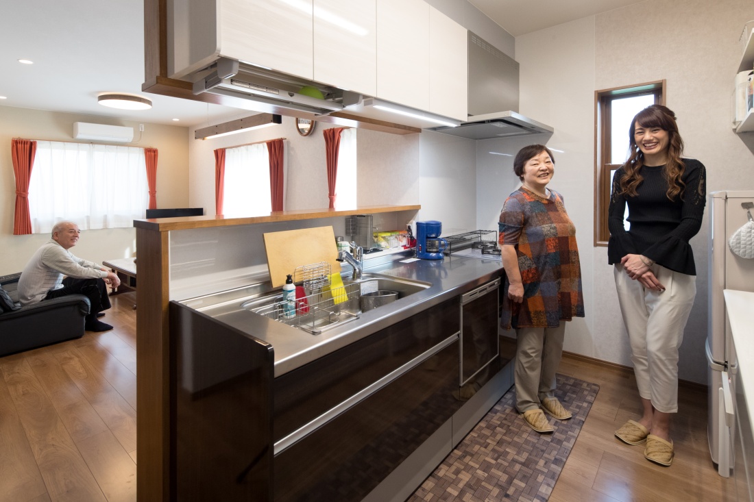 どんな小さなリクエストも迅速に対応して下さり、希望をほぼ叶えてもらったリフォームに満足です！