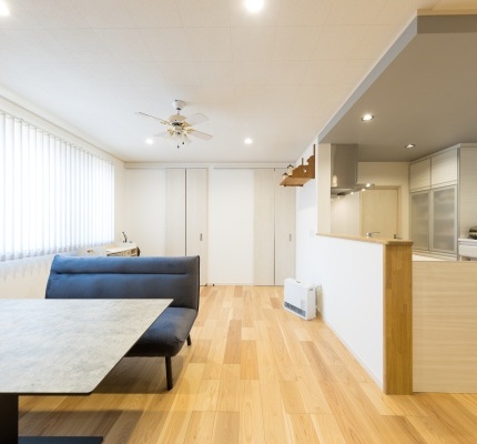 家族の暮らしにフィットする、整う住まいのかたち